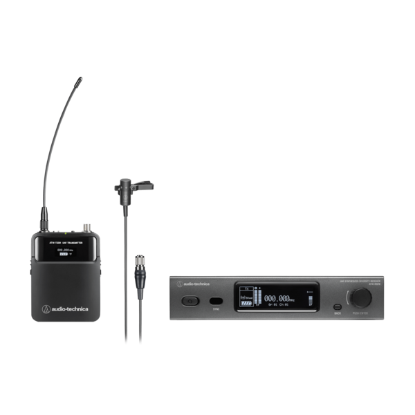 3000 SERIES WIRELESS LAPEL SYSTEM(4TH GEN) WITH: ATW-R3210 RECEIVER, ATW-T3201 BODYPACK, & LAPEL MIC